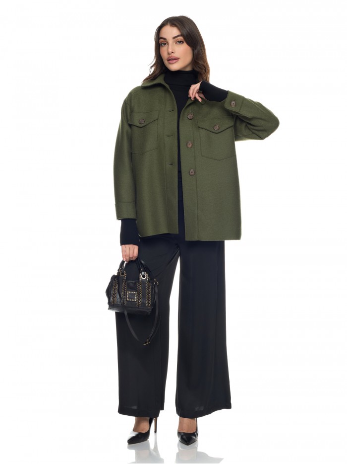 Pants with elastic waist-band 