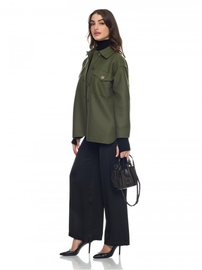 Pants with elastic waist-band 