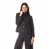 Jacket with buttons closure 