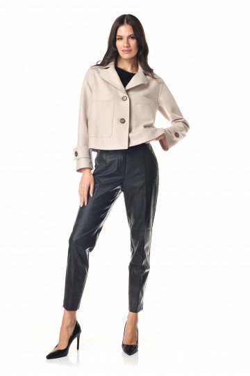 Jacket in a  straight line  