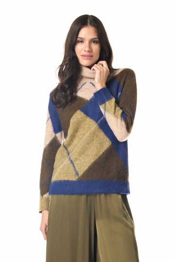 Roll colo knitwear