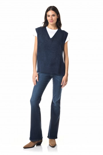 Relaxed line vest 