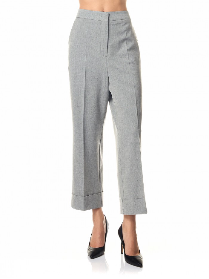 Straight line pants