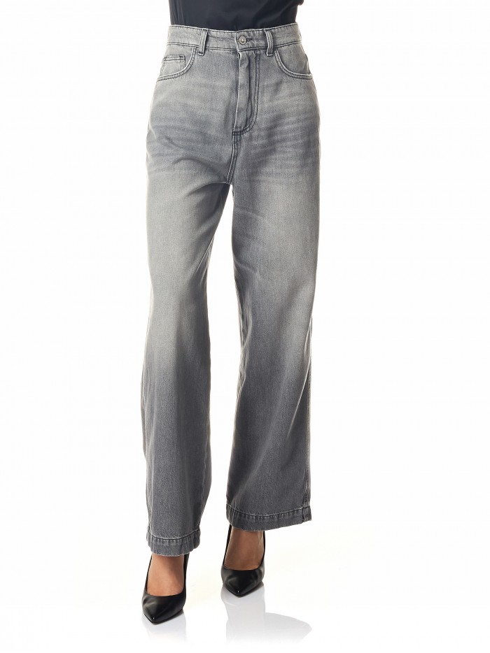 Wide line jeans