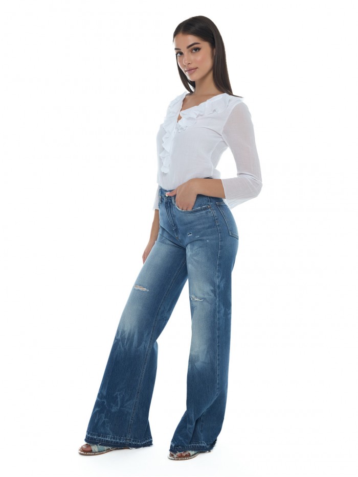 Wide legs jeans