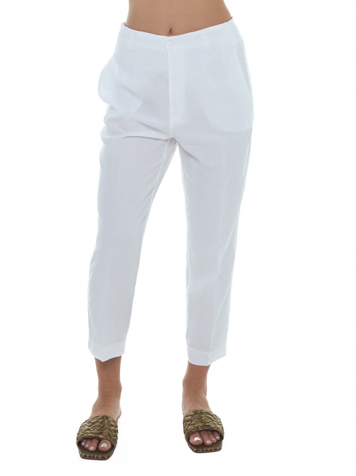 Straight line pants