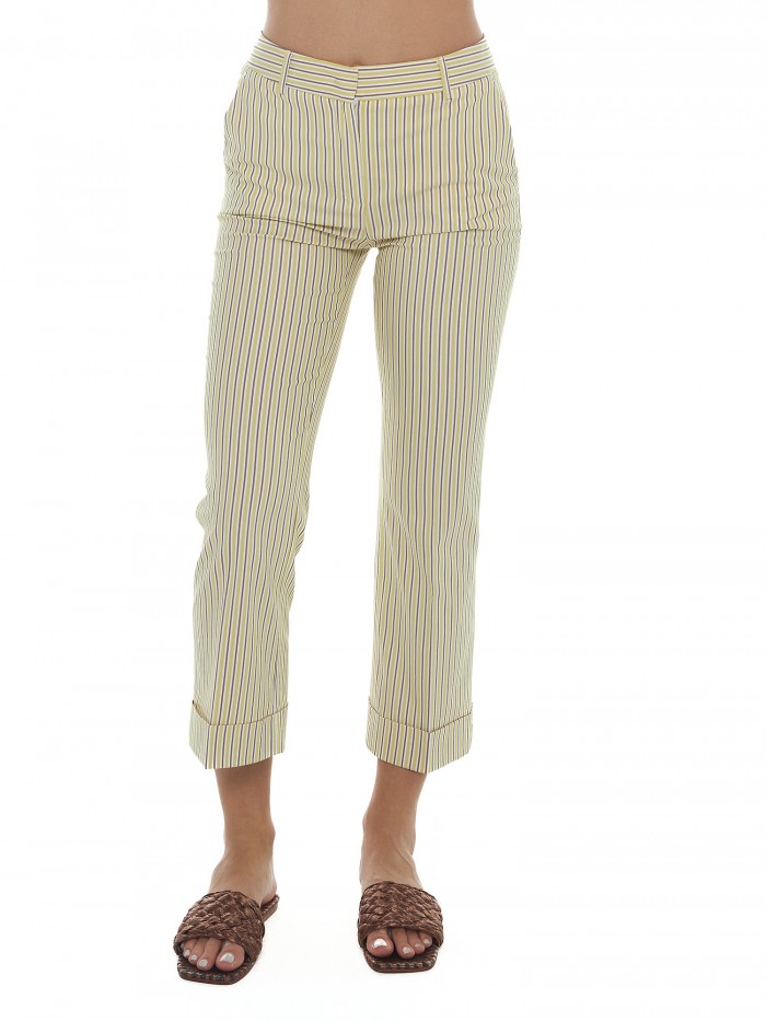 Straight line pants