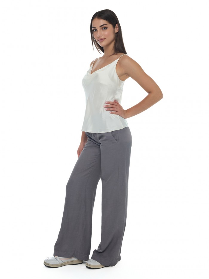 Straight line pants
