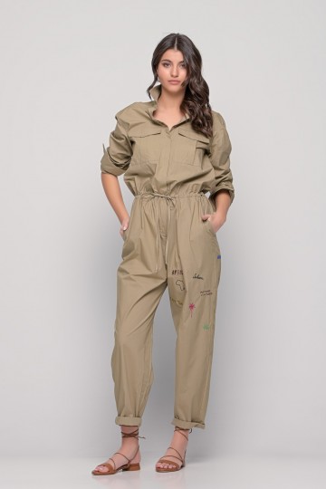 Manila Grace Sarouel motif abstrait Mode Pantalons Sarouels 