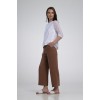 Crop linen pants
