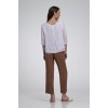 Crop linen pants